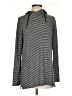 PREMISE Gray Black Turtleneck Sweater Size S - photo 1