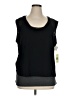 Tangerine Black Sleeveless Top Size XL - photo 1