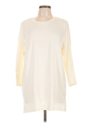 Lands' End 3/4 Sleeve T-Shirt (view 1)