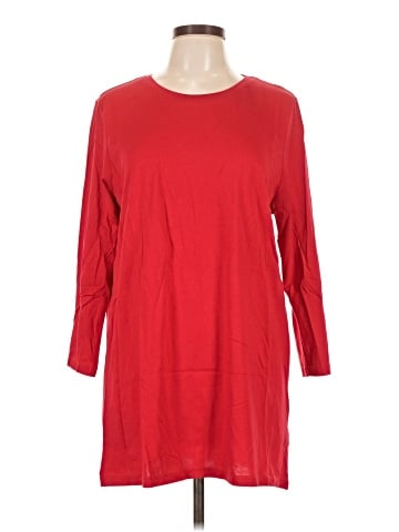 Lands' End 3/4 Sleeve T-Shirt (view 1)
