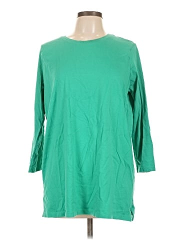 Lands' End 3/4 Sleeve T-Shirt (view 1)