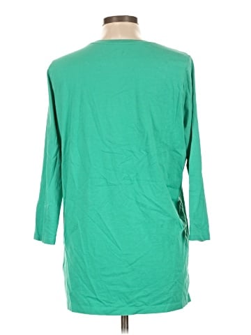 Lands' End 3/4 Sleeve T-Shirt (view 2)