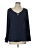 Violet & Claire 100% Polyester Blue Long Sleeve Blouse Size L - photo 1