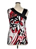 DressBarn Red Sleeveless Blouse Size 1X - photo 2