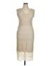 CHRIS McLaughlin Tan Cocktail Dress Size 14 - photo 1