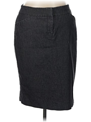 Dalia Collection Denim Skirt (view 1)
