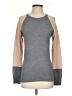 French Connection Color Block Gray Pullover Sweater Size S - photo 1