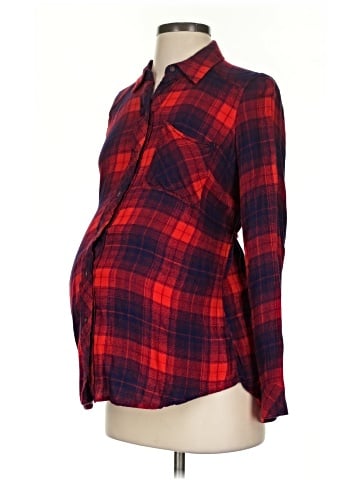 Motherhood Long Sleeve Blouse (view 1)