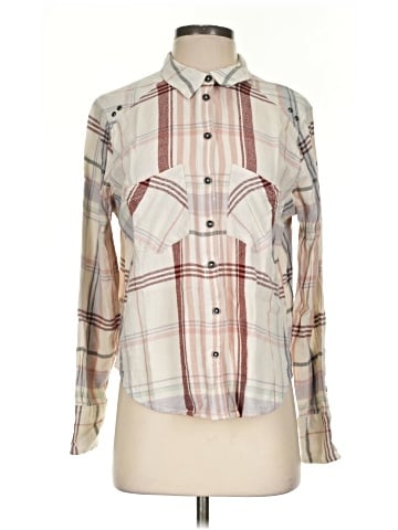 Free People Long Sleeve Button-Down Shirt (view 1)