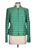 Akris Punto 100% Viscose Stripes Green Jacket Size 12 - photo 1