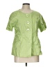 Lucy & Laurel 100% Linen Green Raincoat Size L - photo 1