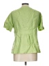 Lucy & Laurel 100% Linen Green Raincoat Size L - photo 2