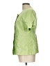 Lucy & Laurel 100% Linen Green Raincoat Size L - photo 5
