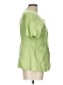 Lucy & Laurel 100% Linen Green Raincoat Size L - photo 4