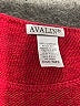 AVALIN 100% Cotton Red Pullover Sweater One size - photo 4