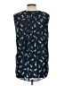 Not Your Daughter's Jeans 100% Polyester Blue Sleeveless Blouse Size L - photo 2