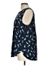 Not Your Daughter's Jeans 100% Polyester Blue Sleeveless Blouse Size L - photo 5