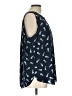 Not Your Daughter's Jeans 100% Polyester Blue Sleeveless Blouse Size L - photo 4