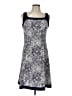 Chaps Paisley Gray Casual Dress Size L - photo 1