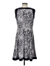 Chaps Paisley Gray Casual Dress Size L - photo 2