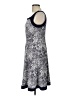Chaps Paisley Gray Casual Dress Size L - photo 5