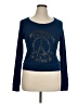 Stranded Blue Long Sleeve Top Size XL - photo 1