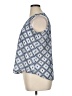 Calvin Klein 100% Polyester Blue Sleeveless Blouse Size XL (petite) - photo 5