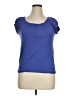 Grace Elements Blue Short Sleeve Top Size XL - photo 1