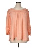 Ruby Rd. Orange 3/4 Sleeve Blouse Size 1X - photo 1