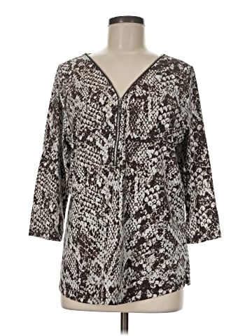 Belle By Kim Gravel 3/4 Sleeve T-Shirt (view 1)