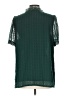 Unbranded 100% Polyester Green Short Sleeve Blouse Size L - photo 2