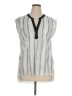 Anthropologie 100% Polyester Ivory Sleeveless Blouse Size XL - photo 1