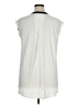 Anthropologie 100% Polyester Ivory Sleeveless Blouse Size XL - photo 2