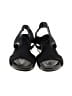 Stuart Weitzman Black Wedges Size 7 - photo 2