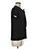 Noir Polka Dots Black Short Sleeve Blouse Size M - photo 4