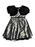 Jona Michelle Metallic Silver Dress Size 4T - photo 1