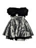 Jona Michelle Metallic Silver Dress Size 4T - photo 2