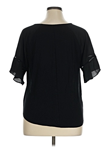 Ann Taylor LOFT Outlet Short Sleeve Blouse (view 2)