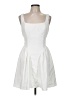 Shein 100% Polyester Solid White Cocktail Dress Size 6 - photo 1