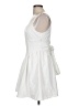Shein 100% Polyester Solid White Cocktail Dress Size 6 - photo 5