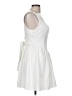 Shein 100% Polyester Solid White Cocktail Dress Size 6 - photo 4