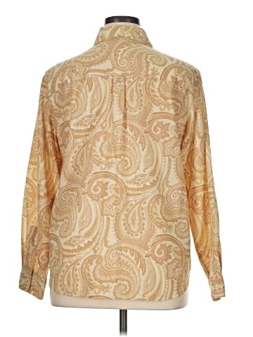 Liz Claiborne Long Sleeve Button-Down Shirt (view 2)
