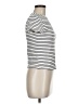 Lovesick Stripes Ivory Short Sleeve Turtleneck Size Med Plus (00) - photo 4