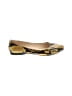 Nine West Animal Print Yellow Flats Size 6 - photo 1