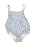 Carter's Stripes Blue One Piece Swimsuit 12-18 MO / 18 MO - photo 1