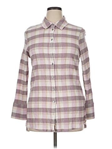 Soft Surroundings Long Sleeve Button-Down Shirt (view 1)