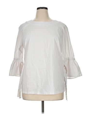 Counterparts 3/4 Sleeve Blouse (view 1)