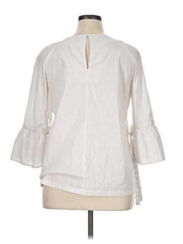 Counterparts 3/4 Sleeve Blouse (view 2)