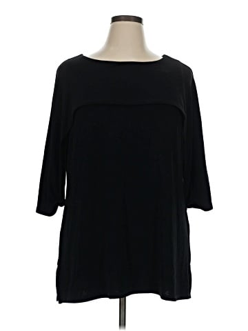 Travelers by Chico's 3/4 Sleeve Top (view 1)