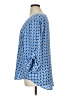 Chaus Blue 3/4 Sleeve Blouse Size XL - photo 5